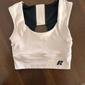 Women's Cream Sports Bra